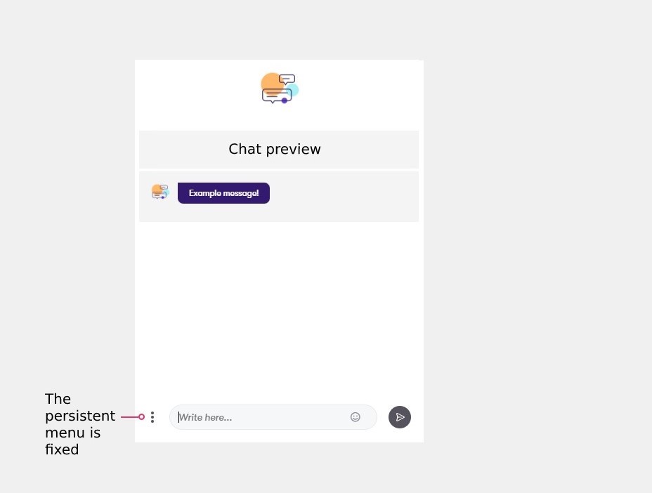 Add A Persistent Menu To Your Chat - Download Beautiful Gradient Background | Mobile